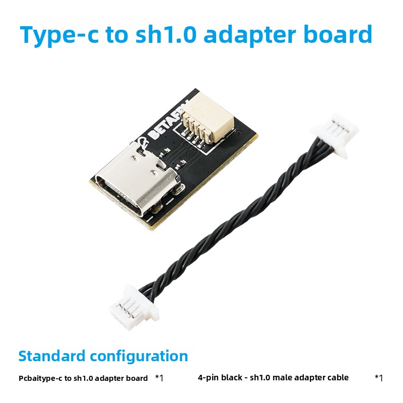Drone Battery Plate - BETAFPV Type-C To SH1.0 Adapter Board,