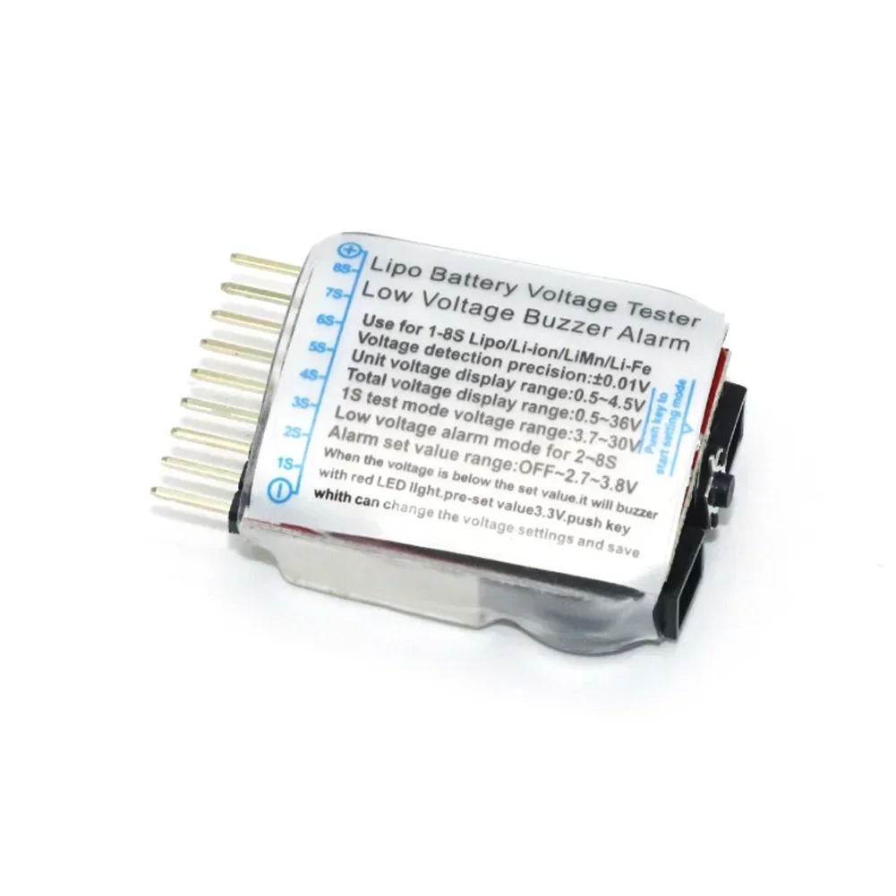 NEEBRC 5PCS 1S-8S LED Lipo Bat - огляд і ціна Drone Battery Alarm