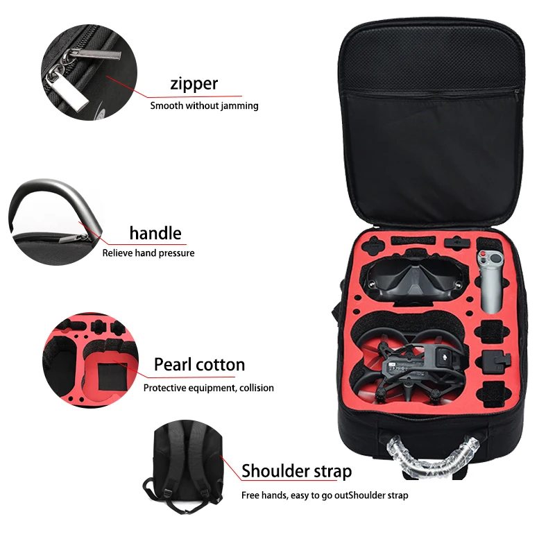 Portable Case Backpack Nylon W - огляд і ціна Drone Battery Bag