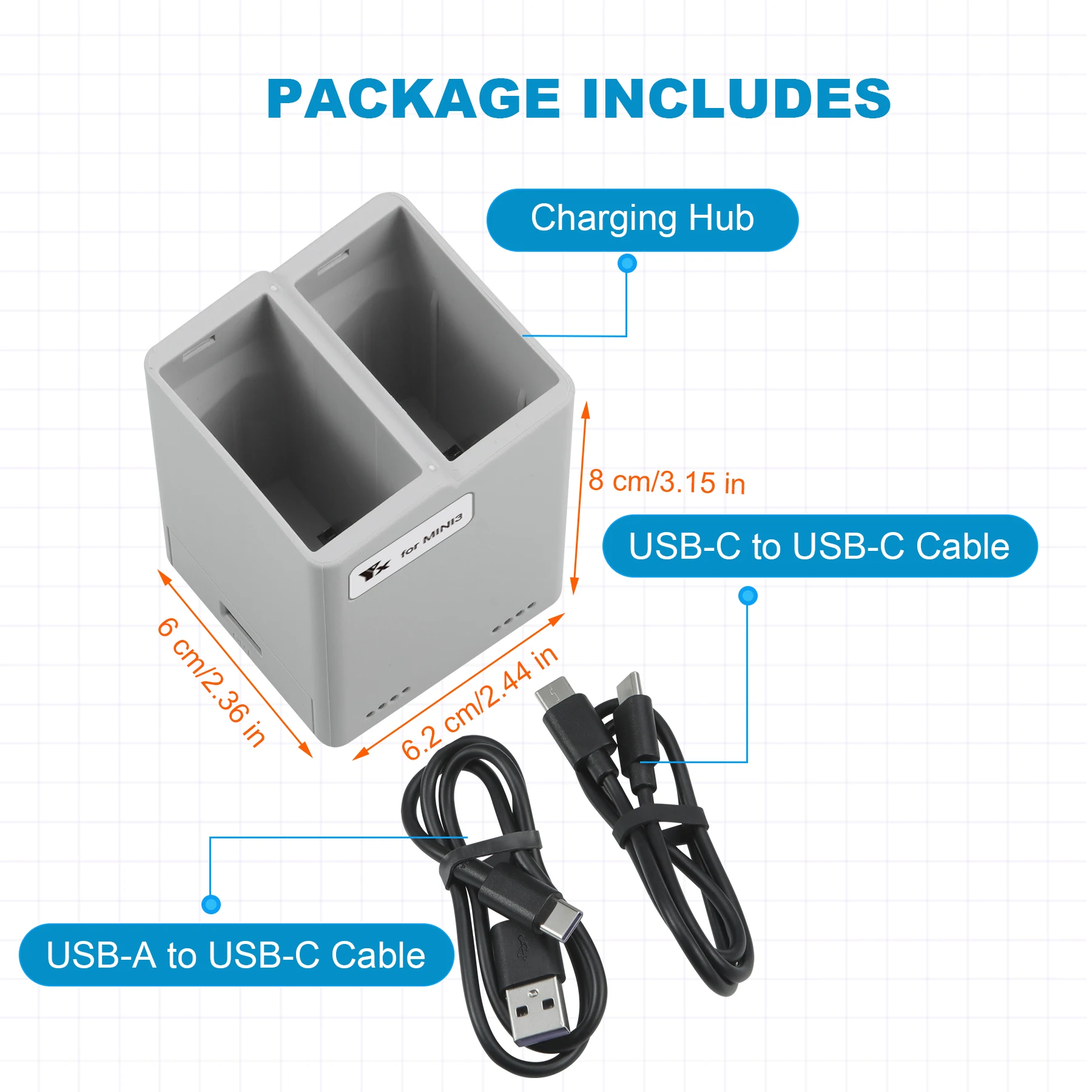 Charger Hub for DJI Mini 4 Pro - огляд і ціна Drone Battery Smart