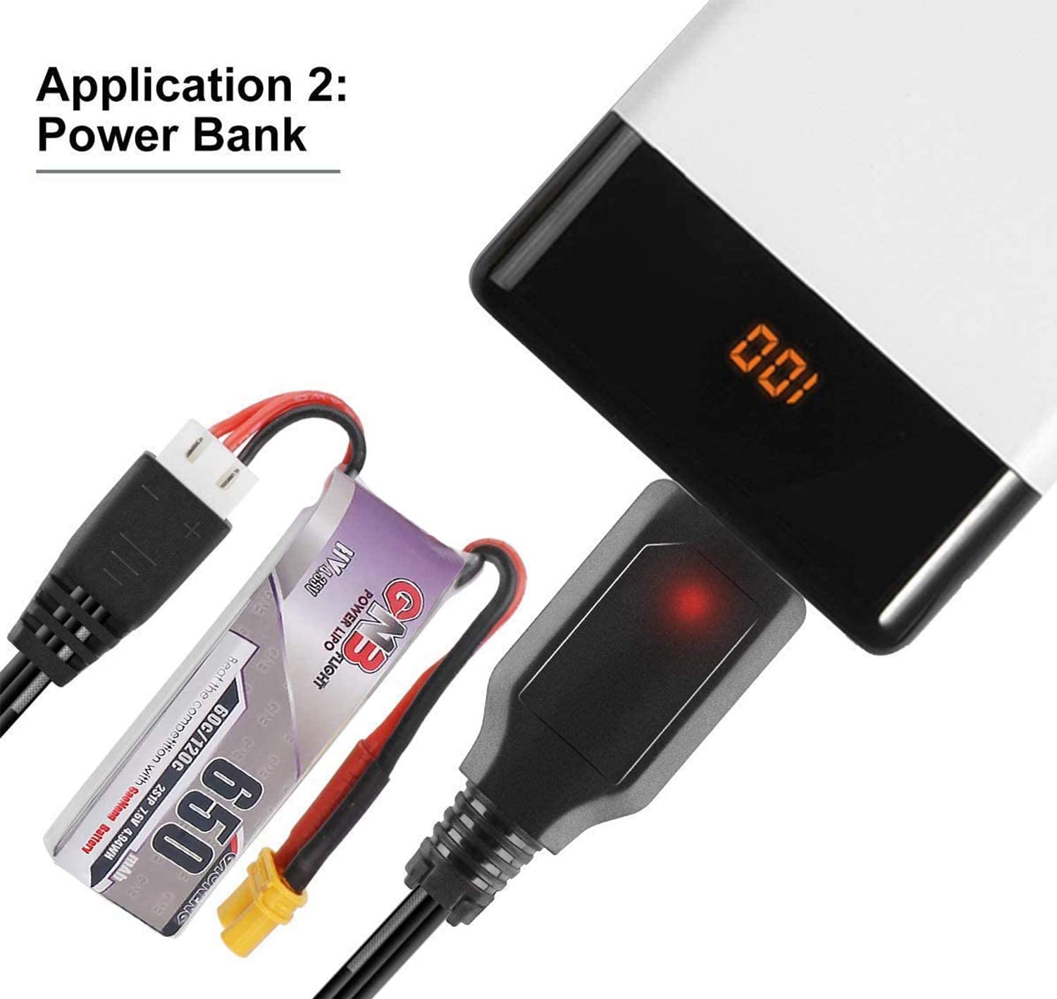 1-Pack XH-3P Balance 7.4V 1A L - огляд і ціна Drone Battery Balance Charger