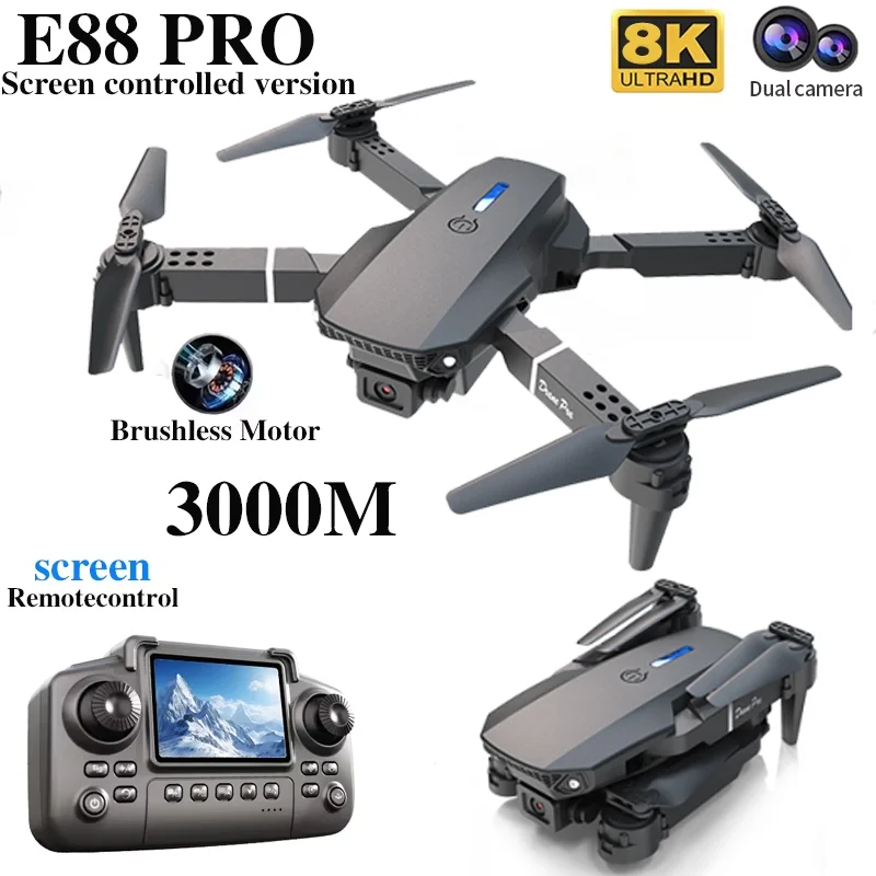 Professional E88 PRO Drone wit - огляд і ціна Drone Battery Case