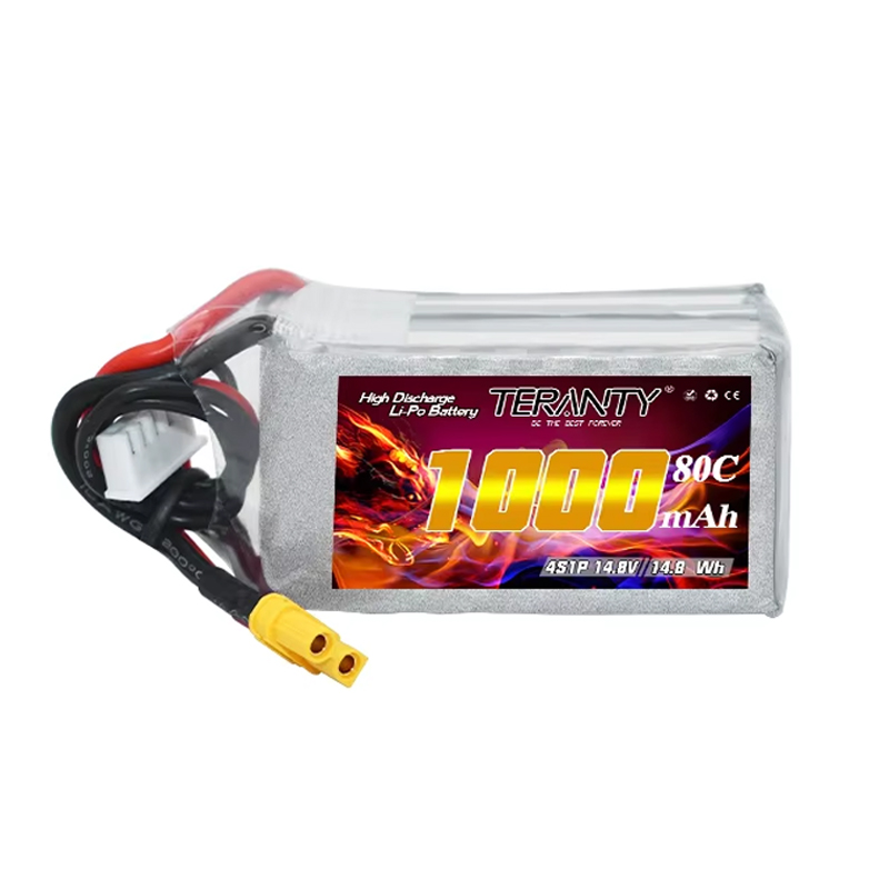 TERANTY 4S 1000mAh 14.8V 80C/1 - огляд і ціна Drone Battery 4S