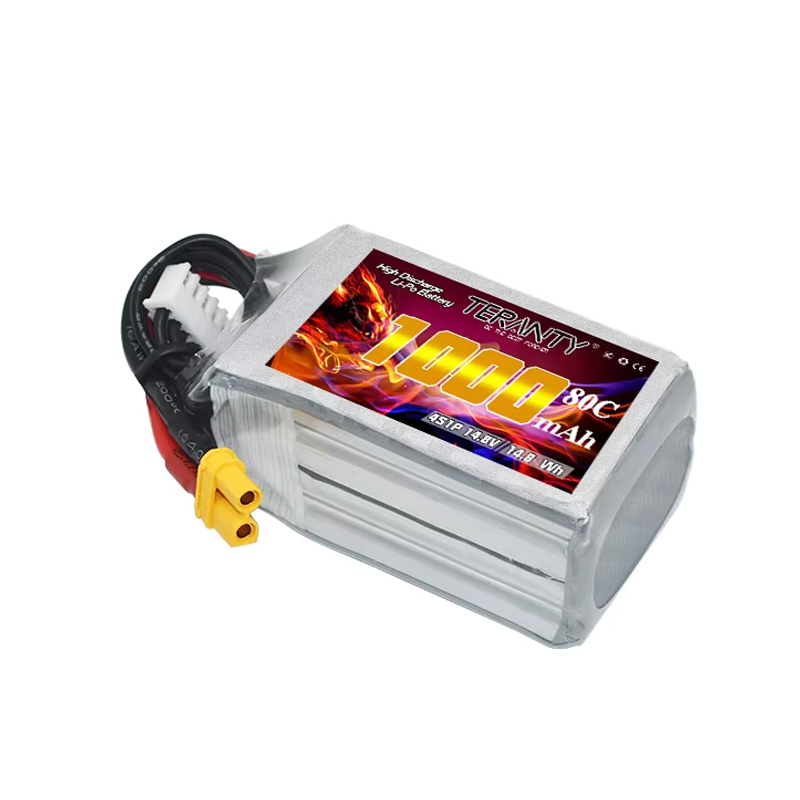 TERANTY 4S 1000mAh 14.8V 80C/1 - огляд і ціна Drone Battery 4S