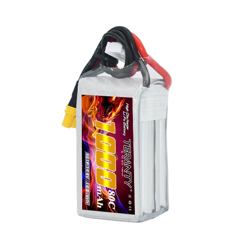 TERANTY 4S 1000mAh 14.8V 80C/1 - огляд і ціна Drone Battery 4S