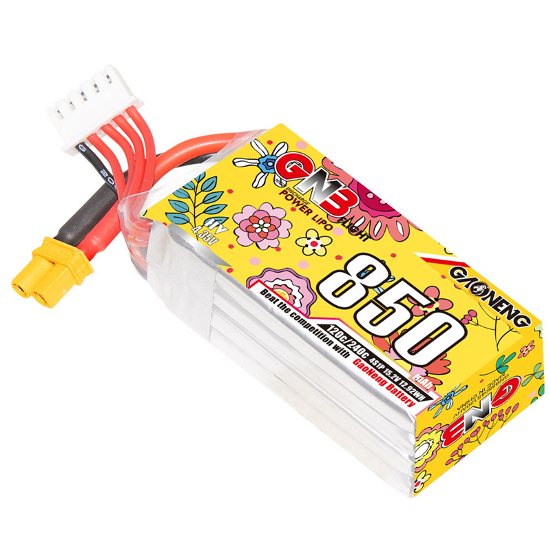 Upgraded GNB 4S 15.2V 850mAh L - огляд і ціна Drone Battery Li-Ion