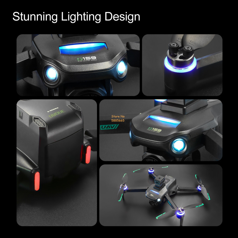 8K Dual Camera 5G WIFI FPV Rem - огляд і ціна Drone Battery Case