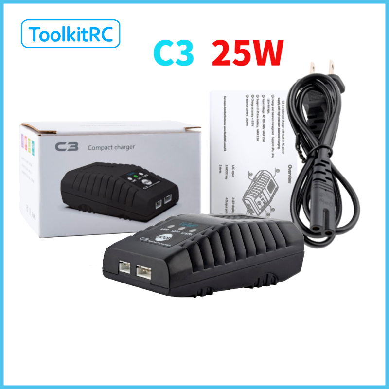 ToolkitRC C3 Balance Charger 2 - огляд і ціна Drone Battery 3S