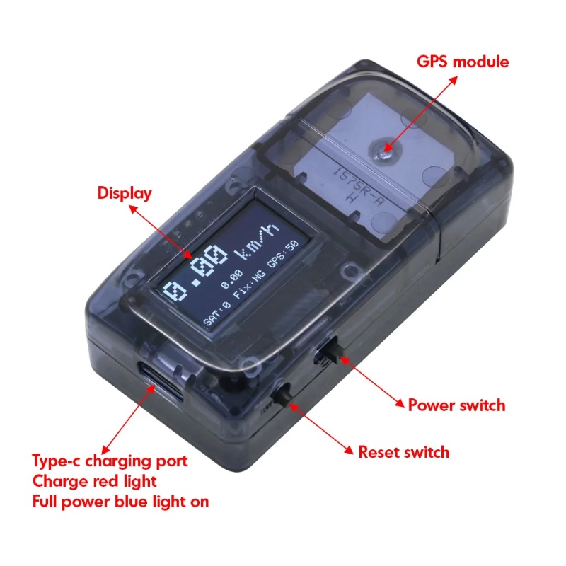 ZMR GPS Speedometer RC Drone T - огляд і ціна Drone Battery Plate