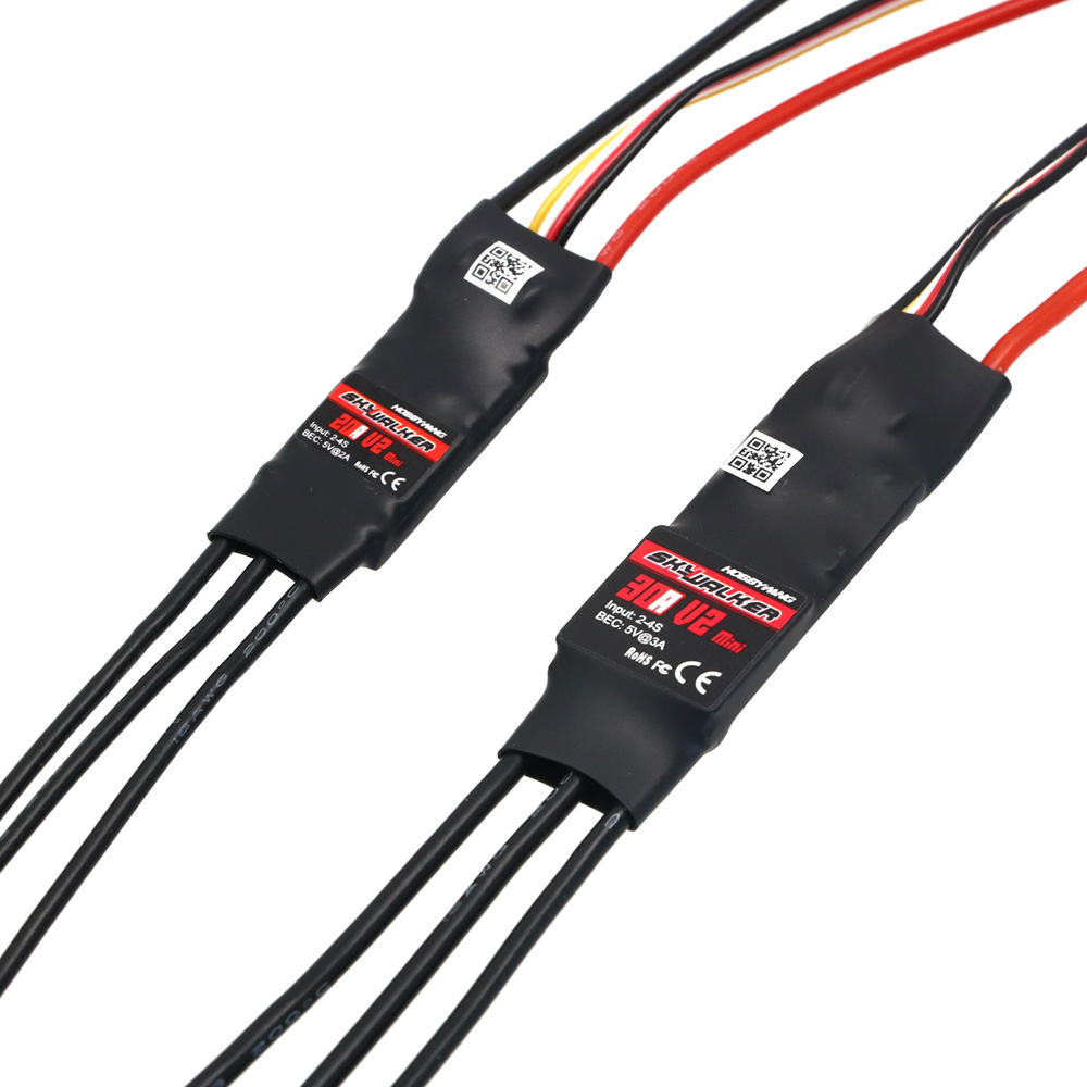 Hobbywing Skywalker 20A / 30A  - огляд і ціна Drone Battery 4S