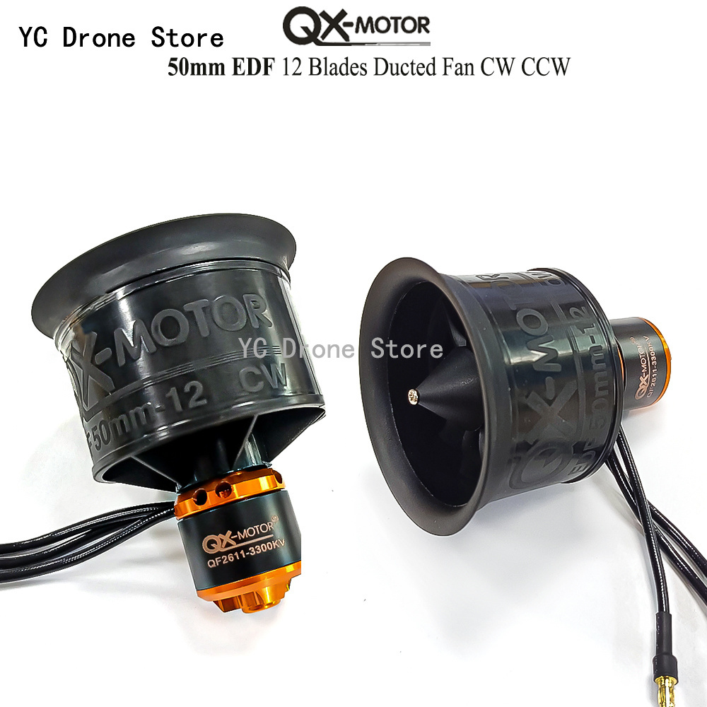 QX-MOTOR 50mm EDF QF2611 12-Bl - огляд і ціна Drone Battery 4S