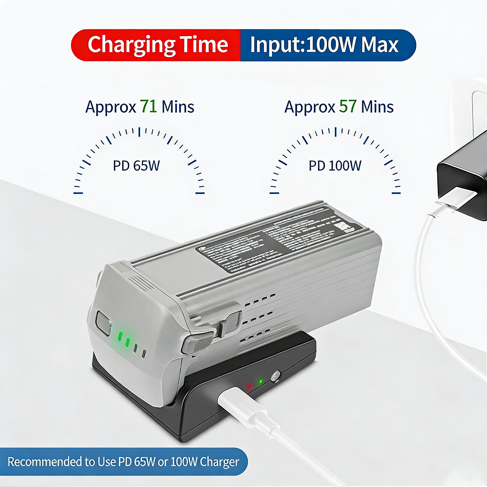 For DJI Air 3/Air 3S Drone Bat - огляд і ціна Drone Battery Charger