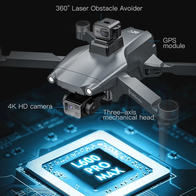 L600 PRO MAX GPS Drone Profess - огляд і ціна Drone Battery Case