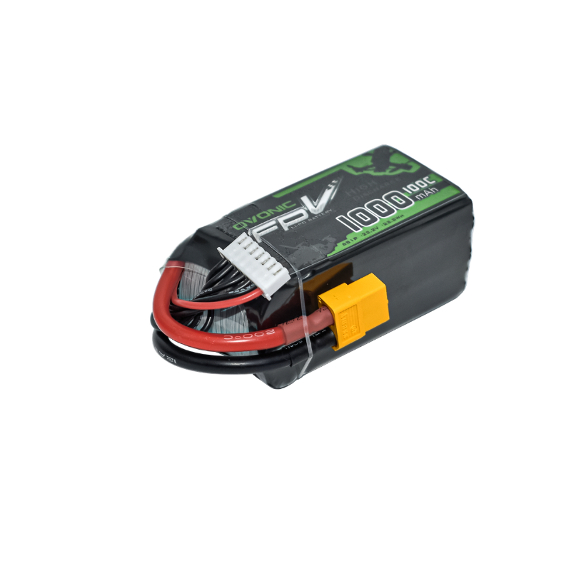 2Pcs OVONIC 1000mAh 100C 22.2V - огляд і ціна Drone Battery Li-Ion