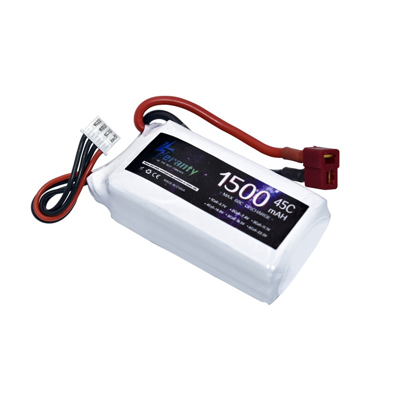 TERANTY 3s 45C 11.1V 1500mah L - огляд і ціна Drone Battery Li-Ion