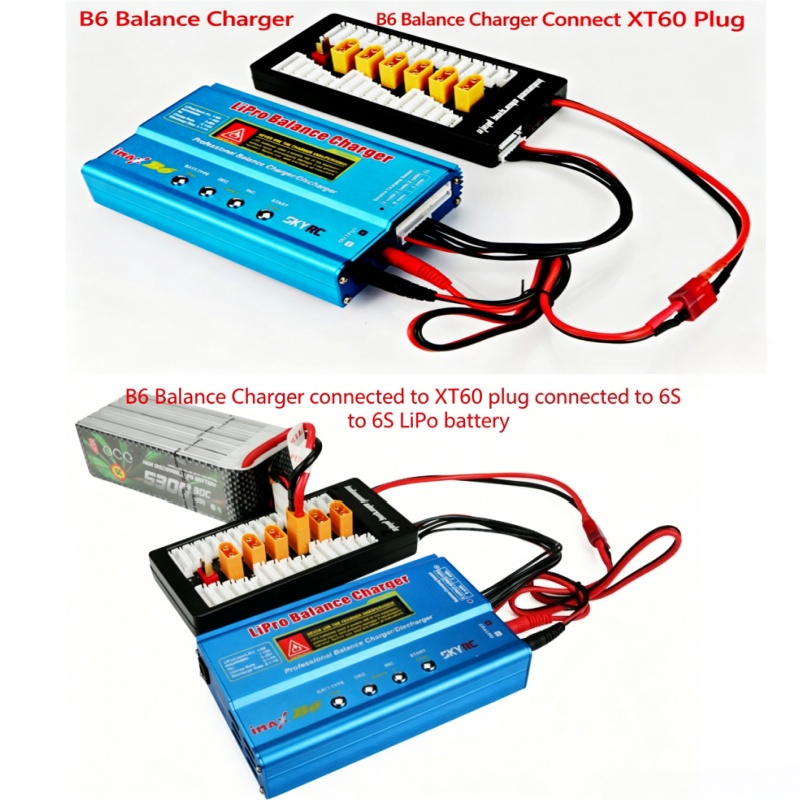 6 in 1 XT60 Parallel Charging  - огляд і ціна Drone Battery Parallel Board