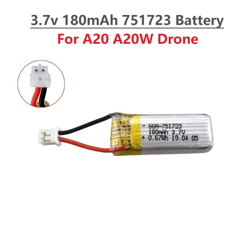 Original 3.7V 180mAh Lipo Batt - огляд і ціна Drone Battery Li-Ion