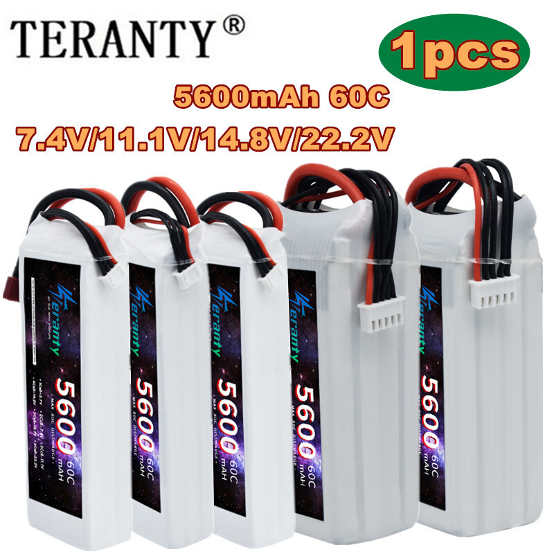 TERANTY 5600MAH 60C 2S 3S 4S 6 - огляд і ціна Drone Battery 4S