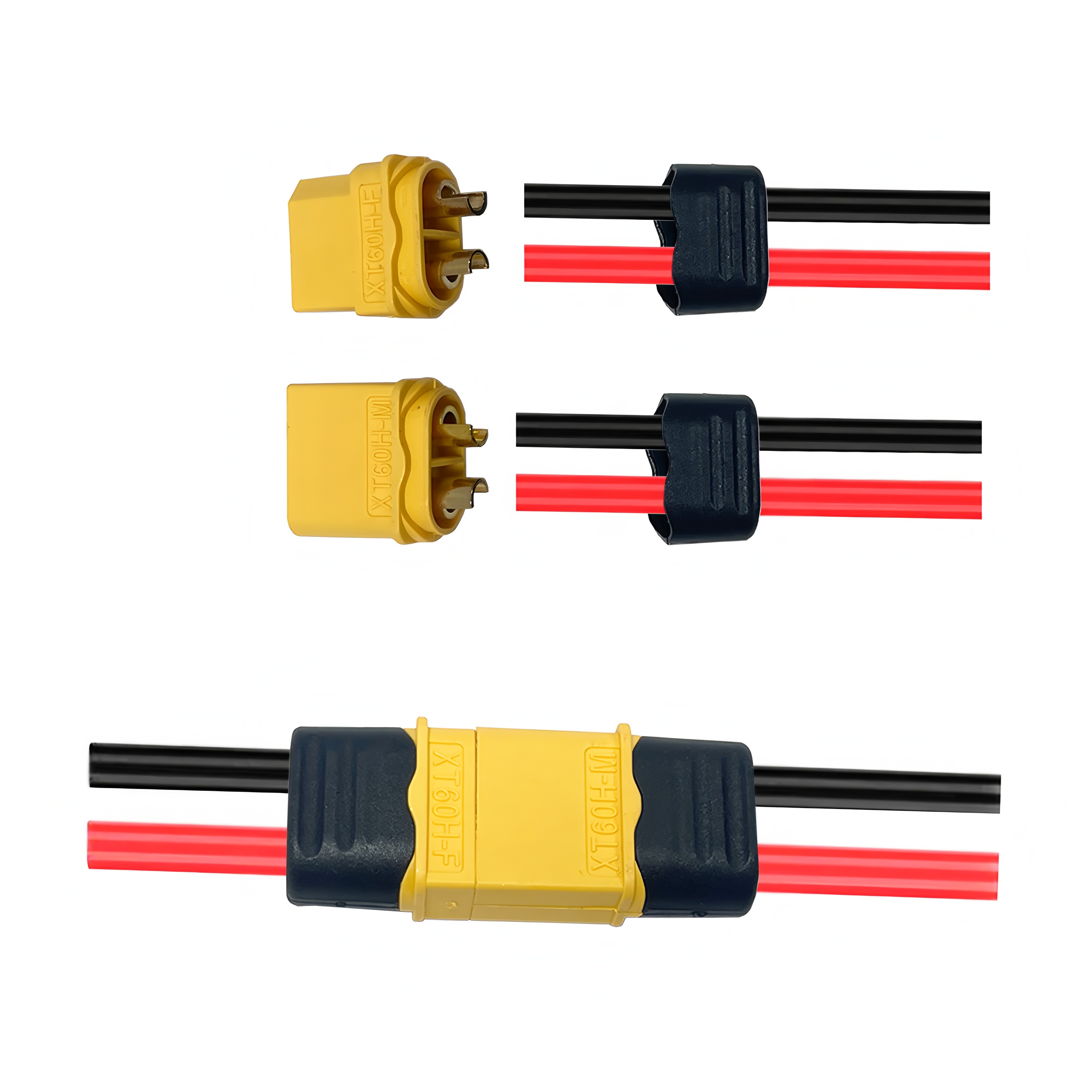 10/20pair XT60H Connector Plug - огляд і ціна Drone Battery Connector