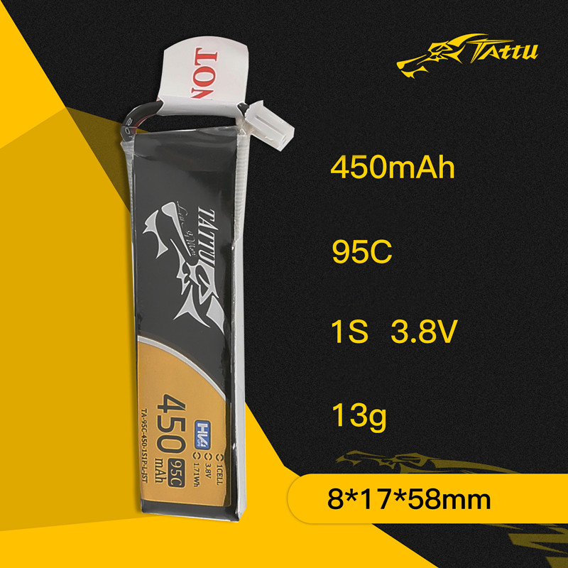 3Pcs NEW TATTU 450/500/550mAh  - огляд і ціна Drone Battery 4S