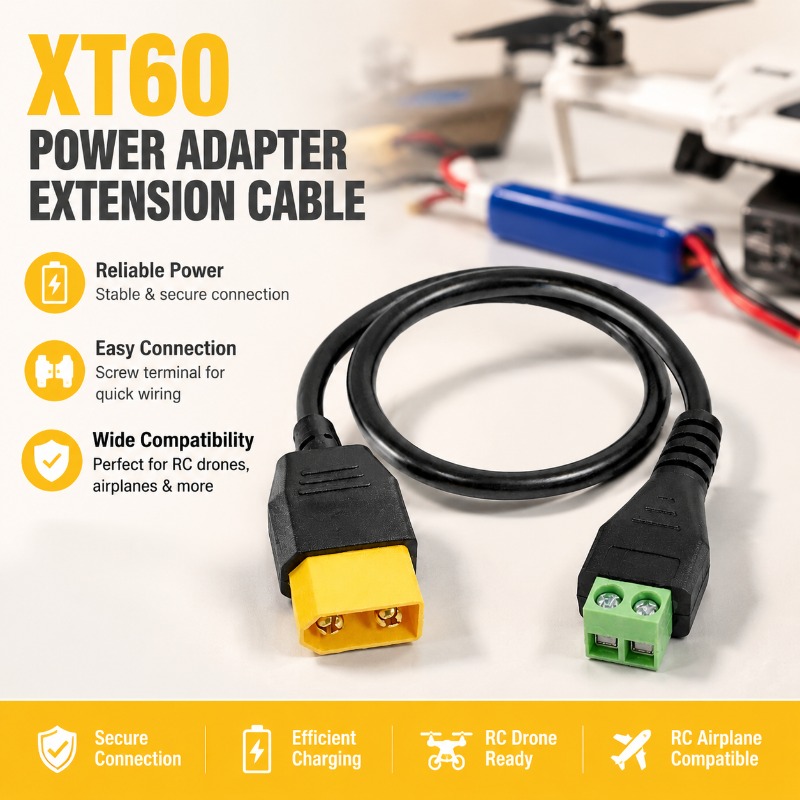 XT60 Connector Male Female To  - огляд і ціна Drone Battery Connector