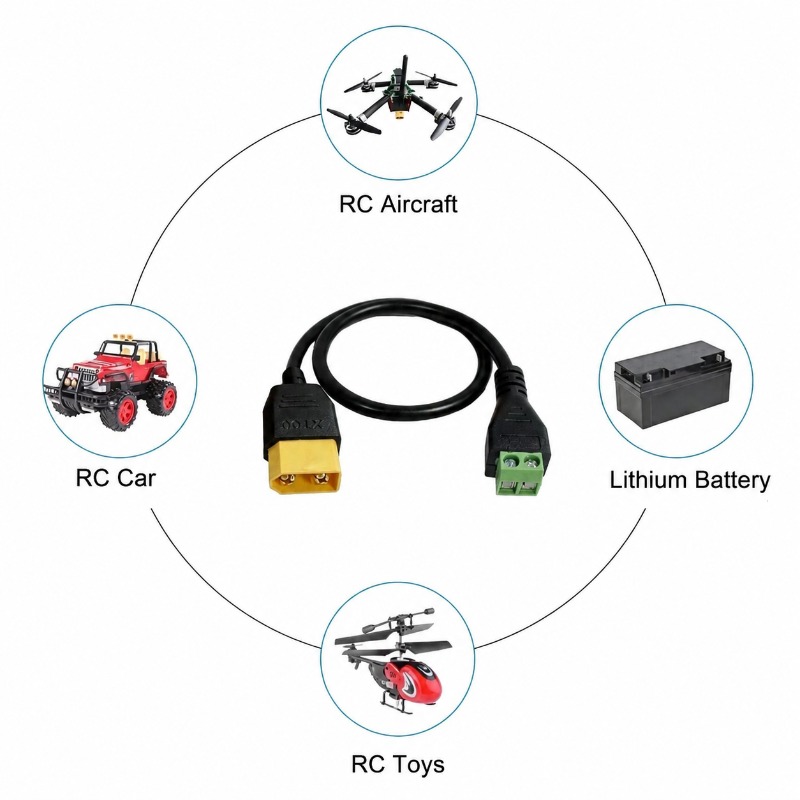 XT60 Connector Male Female To  - огляд і ціна Drone Battery Connector