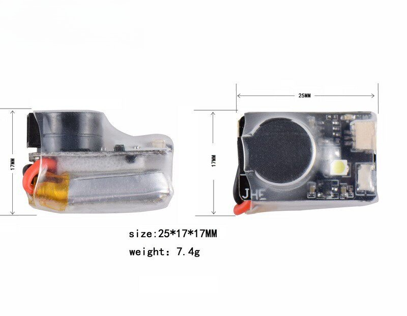 J110dB Loud FPV Buzzer Lost Mo - огляд і ціна Drone Battery Alarm