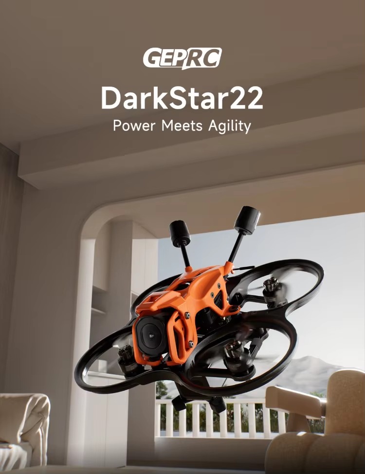 New GEPRC DarkStar22 O4 Pro HD - огляд і ціна Drone Battery 4S
