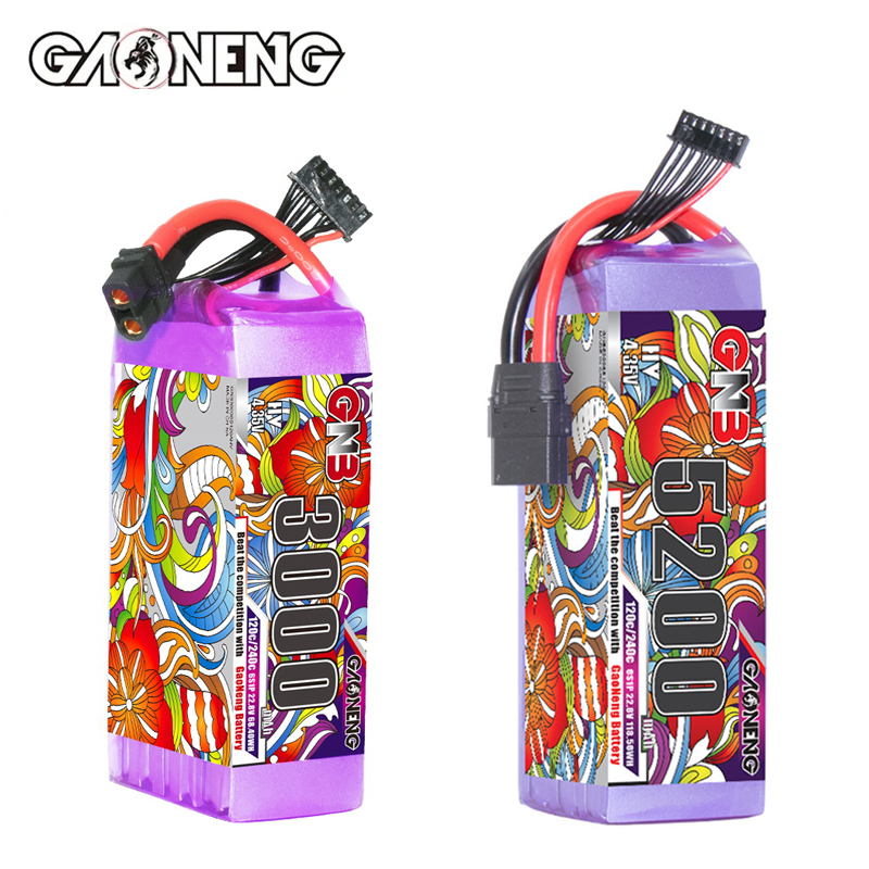 GNB Lipo Battery 6S 22.8V 3000 - огляд і ціна Drone Battery Connector