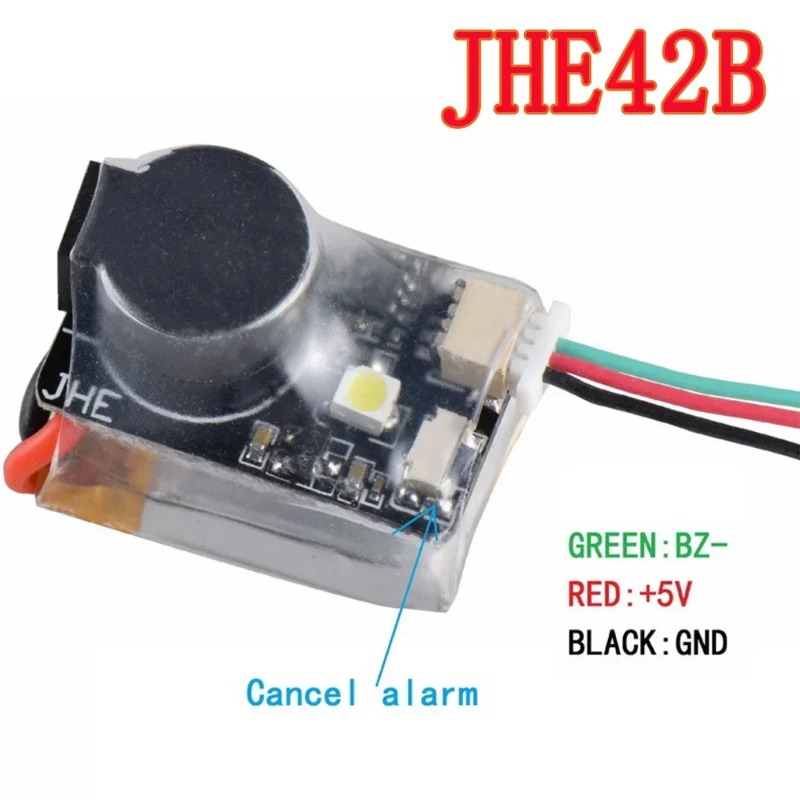 JHEMCU JHE42B/ JHE42B_S Finder - огляд і ціна Drone Battery Alarm